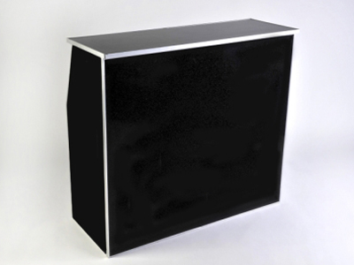 Portable Bar - Black (4 inches) - Back