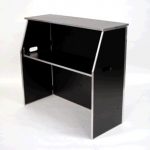 Portable Bar - Black (4 inches) Front