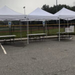 10 x 10 Instant White Pop-Up Canopies Tents